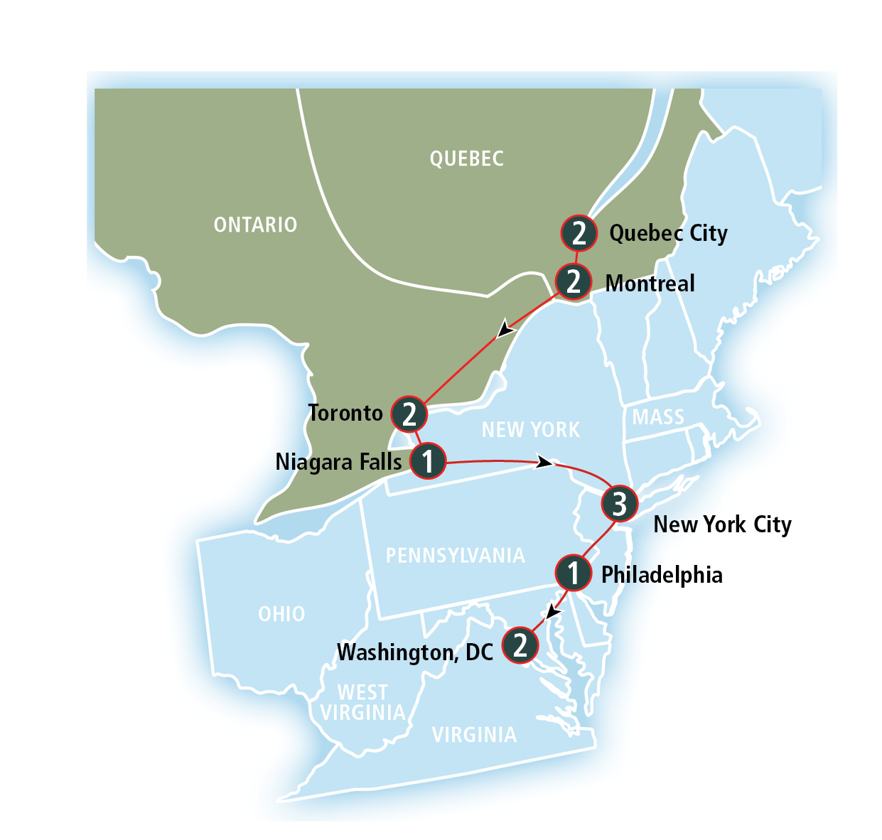 Toronto ON by Rail Amtrak Vacations