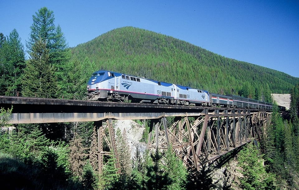 Empire Builder train Empire Builder train